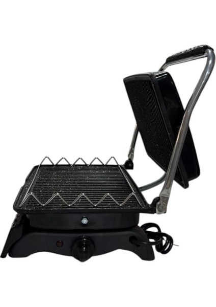 Tostcu Gerçek Döküm Granit Tost Makinesi Siyah modelleri