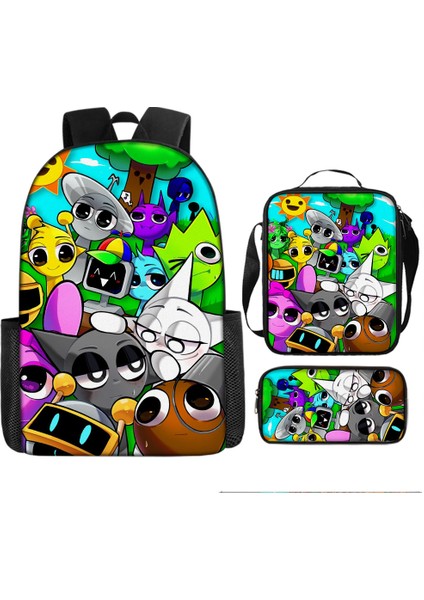 Üçlü Okul Çantası Seti (Yurt Dışından)