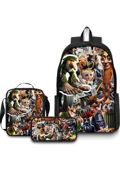 Üçlü Okul Çantası Seti (Yurt Dışından)