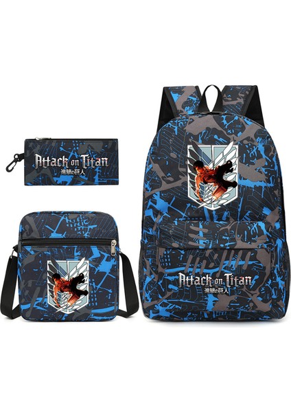 Üçlü Okul Çantası Seti (Yurt Dışından)