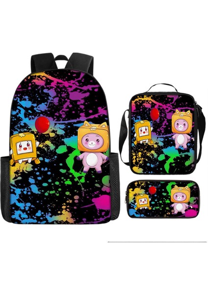 Üçlü Okul Çantası Seti (Yurt Dışından)