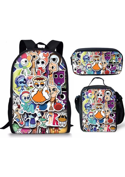 Üçlü Okul Çantası Seti (Yurt Dışından)
