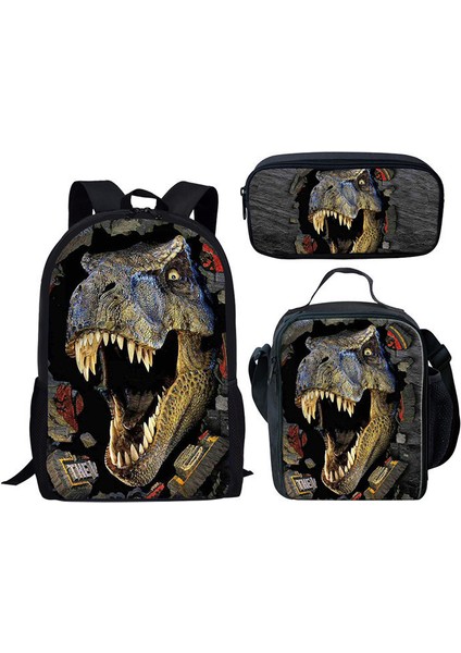 Okul Çantası Öğle Yemeği Çantası Kalem Çantası (Yurt Dışından)