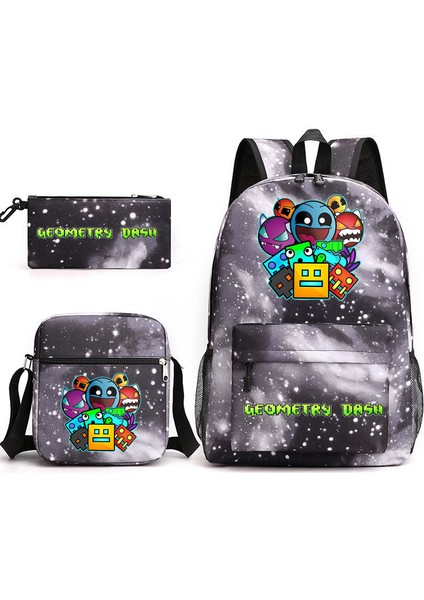 Büyük Kapasiteli Üçlü Omuz Çantası Seti (Yurt Dışından)