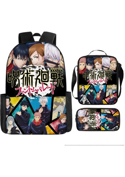 Üçlü Okul Çantası Seti (Yurt Dışından)