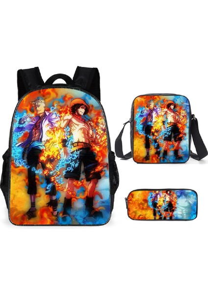 Üçlü Okul Çantası Seti (Yurt Dışından)