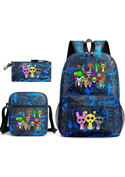 Üçlü Okul Çantası Seti (Yurt Dışından)