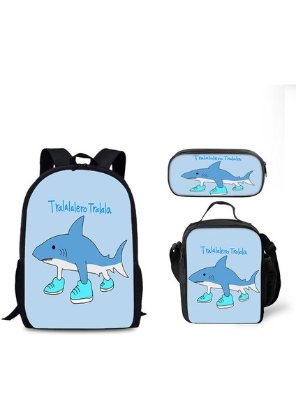 Üçlü Okul Çantası Seti (Yurt Dışından)