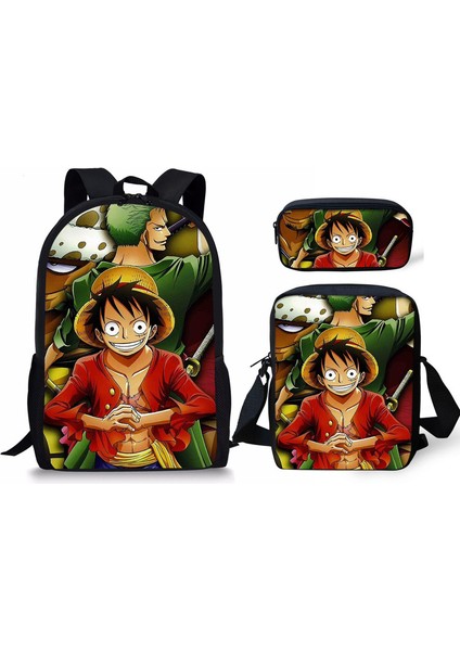 Üçlü Okul Çantası Seti (Yurt Dışından)