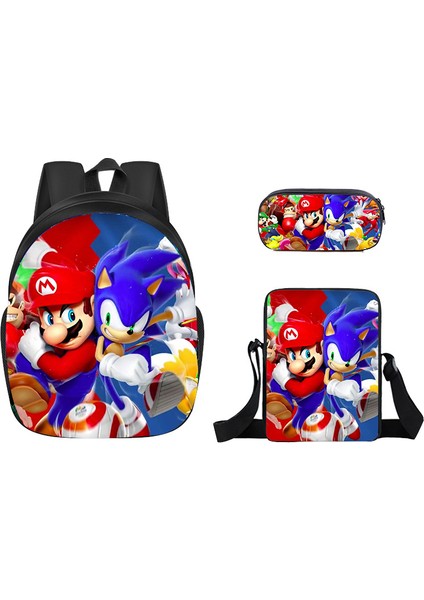 Üçlü Okul Çantası Seti (Yurt Dışından)