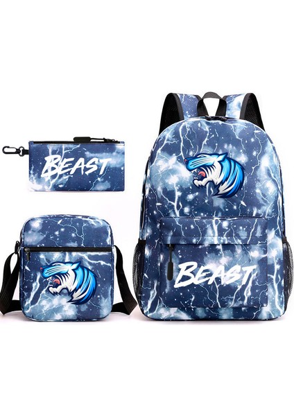 Üçlü Okul Çantası Seti (Yurt Dışından)