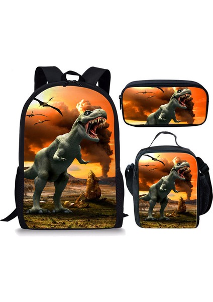 Okul Çantası Öğle Yemeği Çantası Kalem Çantası (Yurt Dışından)