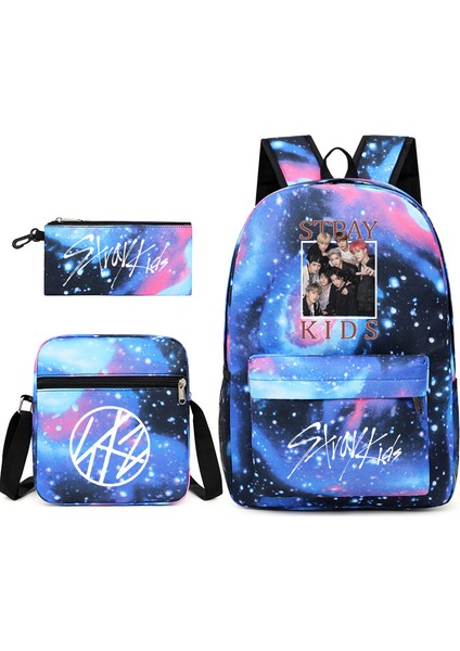 Üçlü Okul Çantası Seti (Yurt Dışından)