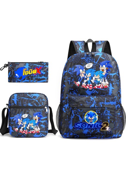 Üçlü Okul Çantası Seti (Yurt Dışından)