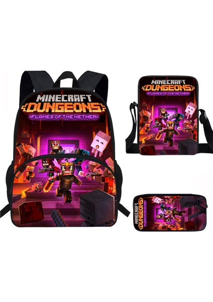 Üçlü Okul Çantası Seti (Yurt Dışından)