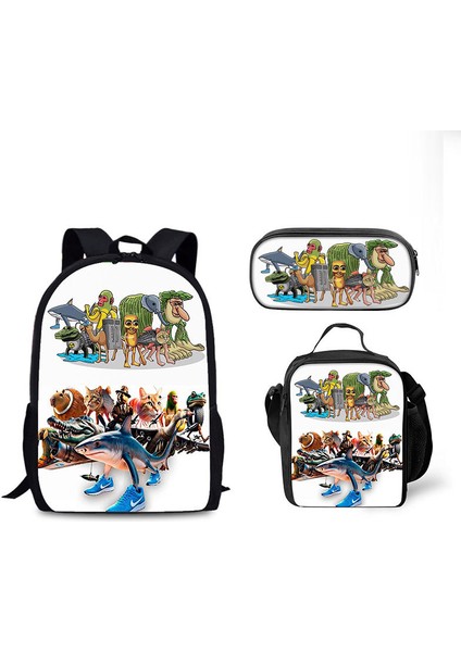 Üçlü Okul Çantası Seti (Yurt Dışından)