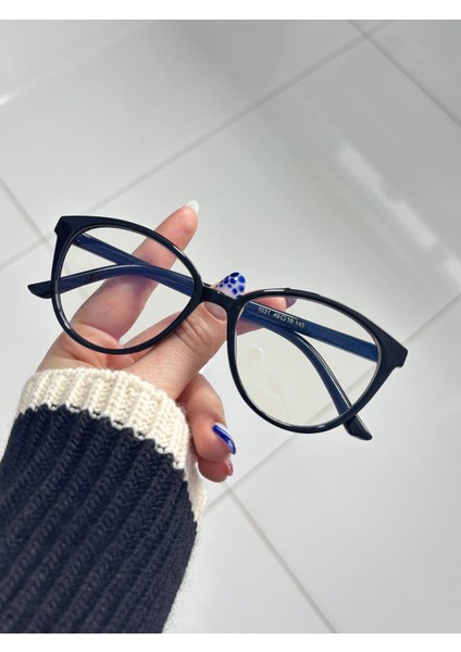 Talia Siyah Mavi Işık Filtreli Ekran Gözlüğü Optik Uyumlu Camları Değişebilir fırsatları