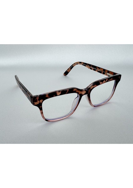 Cetus Mavi Işık Korumalı Leopar Bilgisayar Ekran Gözlüğü Camları Değişebilir Unisex fırsatları