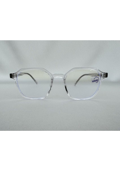 Tigin Mavi Işık Korumalı Şeffaf Bilgisayar Ekran Gözlüğü Camları Değişebilir Unisex Kadın Erkek