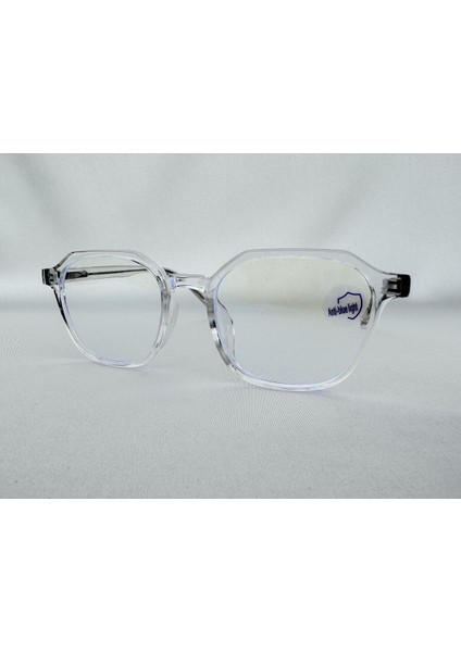 Tigin Mavi Işık Korumalı Şeffaf Bilgisayar Ekran Gözlüğü Camları Değişebilir Unisex Kadın Erkek fiyatları