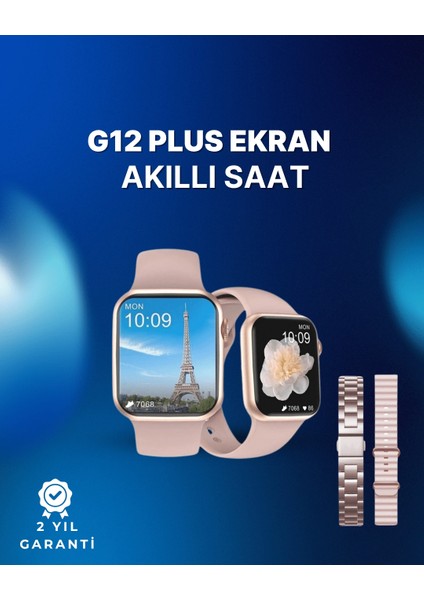 Gps Destekli Akıllı Saat – Nabız, Uyku ve Adım Takibi, Sesli Görüşme, Suya Dayanıklı Tasarım