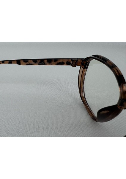 Pulse Mavi Işık Korumalı Leopar Ekran Gözlüğü Camları Değişebilir Unisex Kadın Erkek