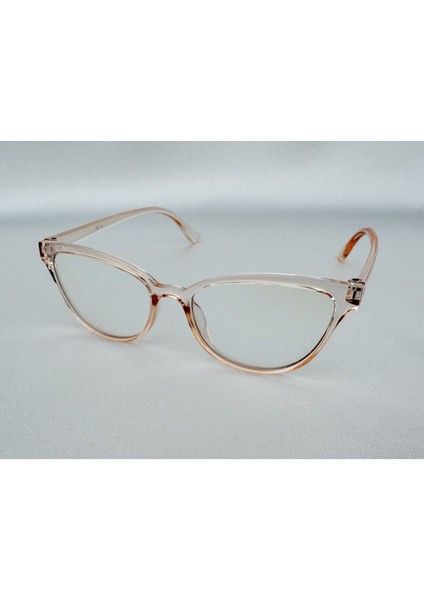 Talya Mavi Işık Korumalı Bej Ekran Gözlüğü Optik Uyumlu Camları Değişebilir Unisex Kadın Erkek fırsatları