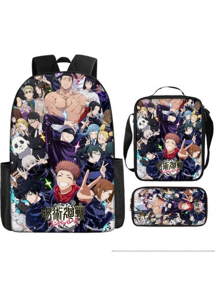 Üçlü Okul Çantası Seti (Yurt Dışından)