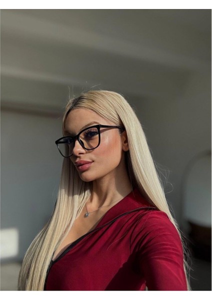 Kawai Mavi Işık Korumalı Siyah Ekran Gözlüğü Camları Değişebilir Unisex Kadın Erkek fiyatları