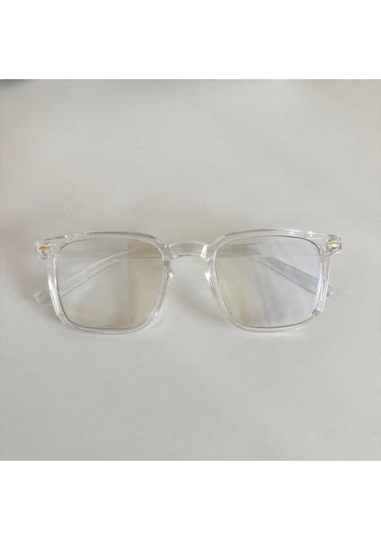 Frank Şeffaf Mavi Işık Korumalı Unisex