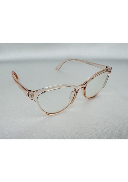 Talya Mavi Işık Korumalı Bej Ekran Gözlüğü Optik Uyumlu Camları Değişebilir Unisex Kadın Erkek indirimleri
