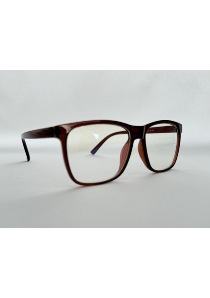 Kawai Mavi Işık Korumalı Kahve Ekran Gözlüğü Camları Değişebilir Unisex Kadın Erkek fiyatları