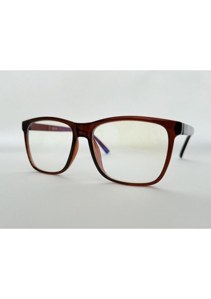 Kawai Mavi Işık Korumalı Kahve Ekran Gözlüğü Camları Değişebilir Unisex Kadın Erkek modelleri