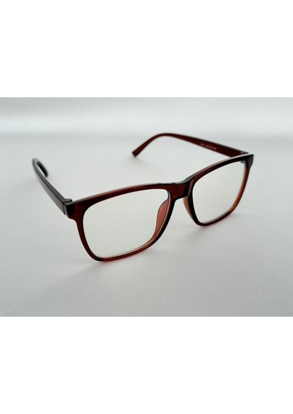 Kawai Mavi Işık Korumalı Kahve Ekran Gözlüğü Camları Değişebilir Unisex Kadın Erkek fırsatları