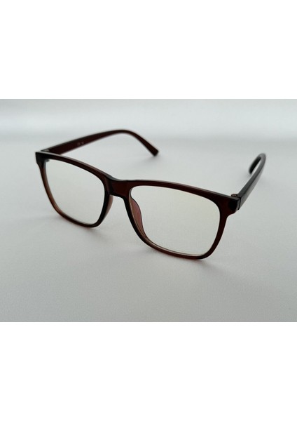 Kawai Mavi Işık Korumalı Kahve Ekran Gözlüğü Camları Değişebilir Unisex Kadın Erkek indirimleri