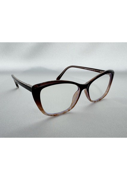 Zena Mavi Işık Korumalı Kahve Bilgisayar Ekran Gözlüğü Camları Değişebilir Kadın indirimleri