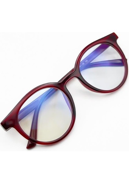 London Bordo Unisex Mavi Işık Korumalı Gözlük modelleri
