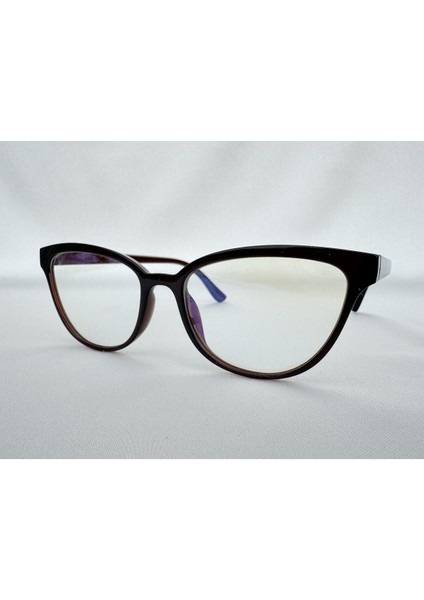 Talya Mavi Işık Korumalı Kahve Ekran Gözlüğü Optik Uyumlu Camları Değişebilir Unisex Kadın Erkek modelleri