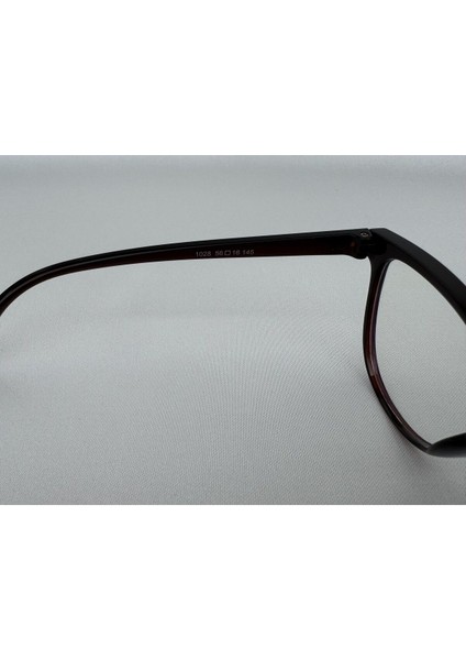 Talya Mavi Işık Korumalı Kahve Ekran Gözlüğü Optik Uyumlu Camları Değişebilir Unisex Kadın Erkek