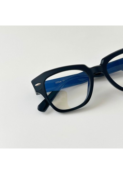 Venüs Siyah Mavi Işık Filtreli Ekran Gözlüğü Optik Uyumlu Camları Değişebilir