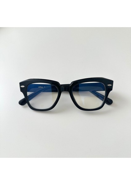 Venüs Siyah Mavi Işık Filtreli Ekran Gözlüğü Optik Uyumlu Camları Değişebilir modelleri