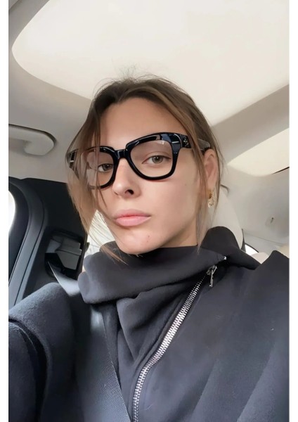 Venüs Siyah Mavi Işık Filtreli Ekran Gözlüğü Optik Uyumlu Camları Değişebilir fırsatları