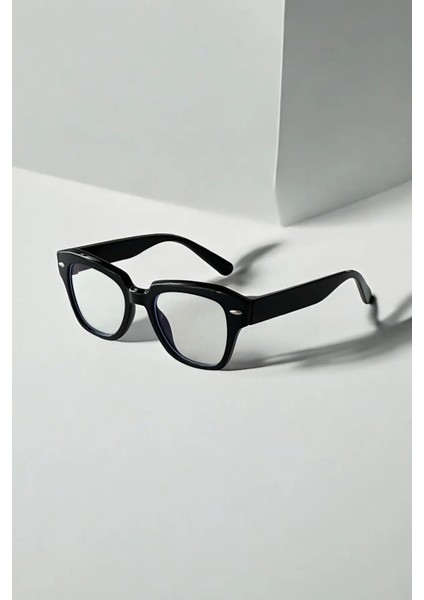 Venüs Siyah Mavi Işık Filtreli Ekran Gözlüğü Optik Uyumlu Camları Değişebilir