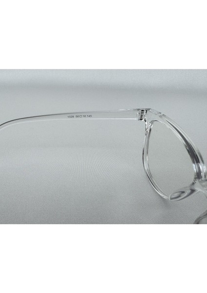 Talya Mavi Işık Korumalı Şeffaf Ekran Gözlüğü Optik Uyumlu Camları Değişebilir Unisex Kadın Erkek