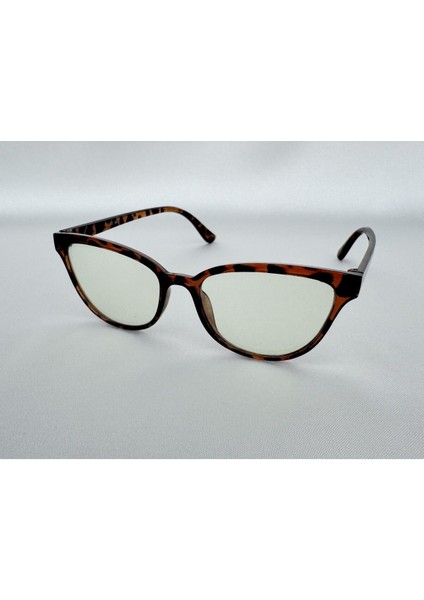 Talya Mavi Işık Korumalı Leopar Ekran Gözlüğü Optik Uyumlu Camları Değişebilir Unisex Kadın Erkek fırsatları