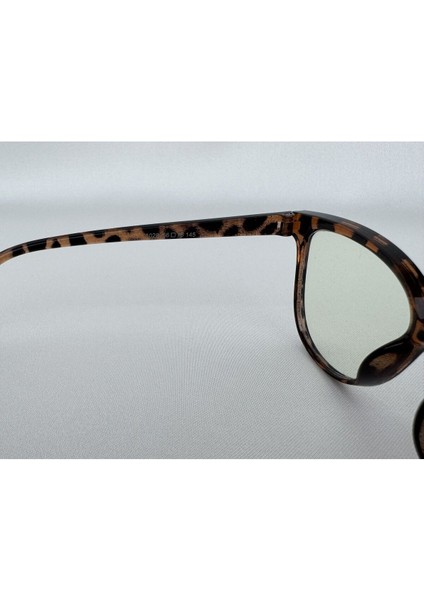 Talya Mavi Işık Korumalı Leopar Ekran Gözlüğü Optik Uyumlu Camları Değişebilir Unisex Kadın Erkek