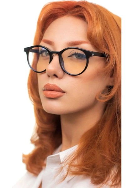 Unisex Siyah Mavi Işık Korumalı Gözlük modelleri