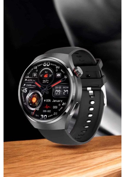 Akıllı Saat Nabız Sensörlü Bildirim Görebilen Spor Modları Gps Takibi fırsatları
