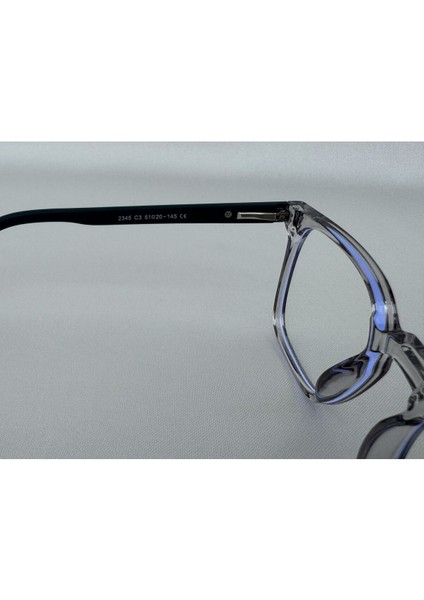 Arin Mavi Işık Korumalı Gri Ekran Gözlüğü Camları Değişebilir Unisex Kadın Erkek