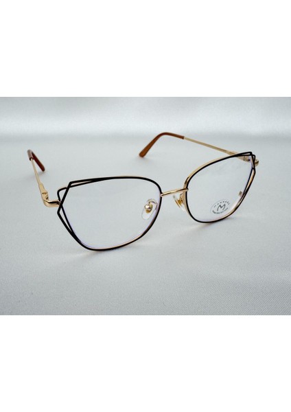 Horizon Cateye Mavi Işık Korumalı Kahve Ekran Gözlüğü Optik Uyumlu Camları Değişebilir Unisex indirimleri